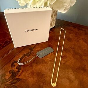 Nordstrom Gold Knot Necklace